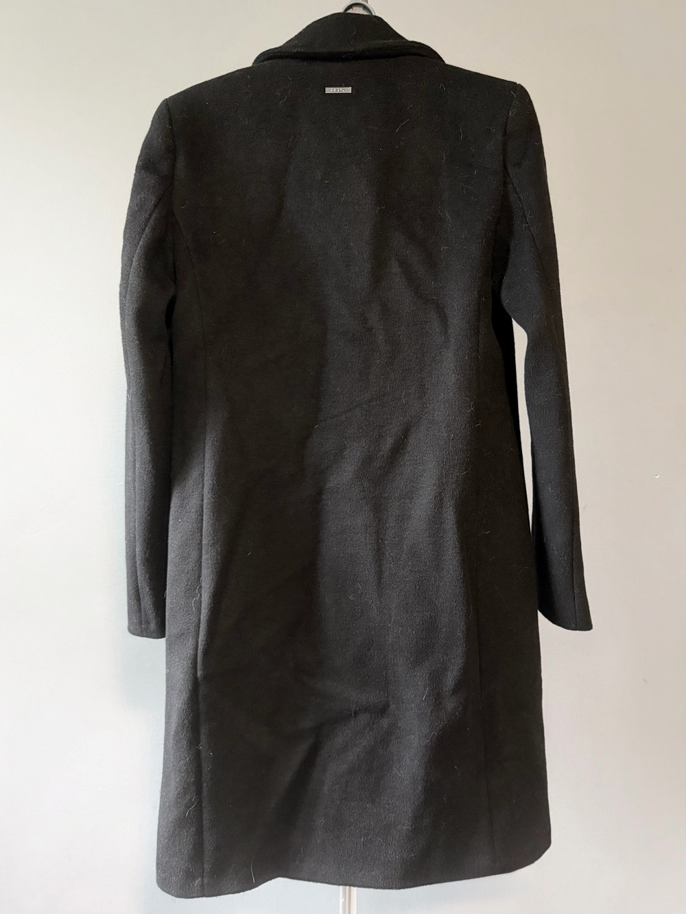 DKNY Walker Wool Long Coat - Picture 4 of 6